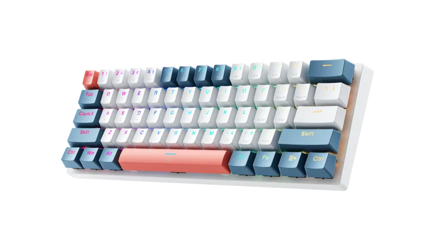 BÀN PHÍM CƠ MACHENIKE K500-B61 60% LAYOUT, RGB - ảnh 5