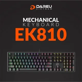 BÀN PHÍM CƠ GAMING DAREU EK810 MULTI LED - ảnh 5