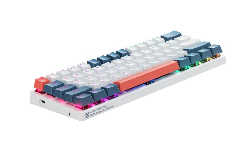 BÀN PHÍM CƠ MACHENIKE K500-B61 60% LAYOUT, RGB - ảnh 2