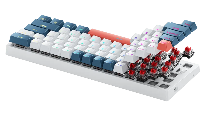 BÀN PHÍM CƠ MACHENIKE K500-B61 60% LAYOUT, RGB - ảnh 3