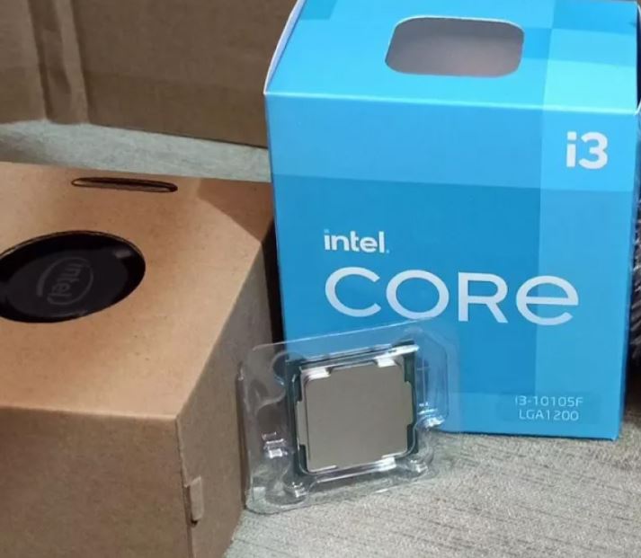 CPU Intel Core i3-10105F (3.7GHz turbo 4.4Ghz | 4 Nhân 8 Luồng | 6MB Cache | LGA 1200) BOX