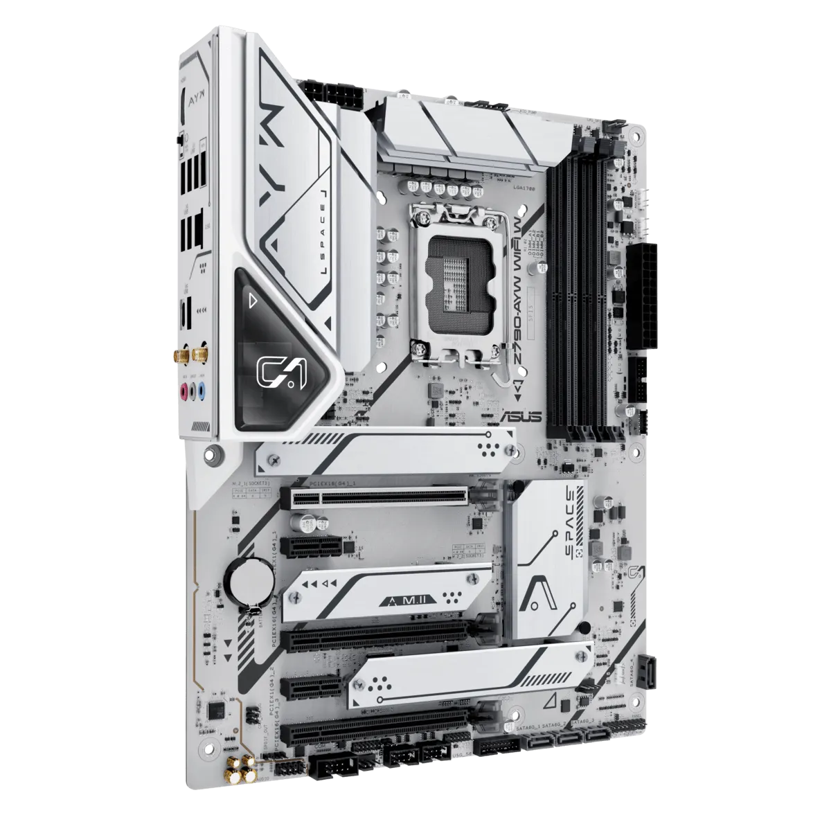 Mainboard Asus Z790-AYW WIFI W | Intel Z790 | Socket 1700 | ATX | DDR5 - ảnh 2