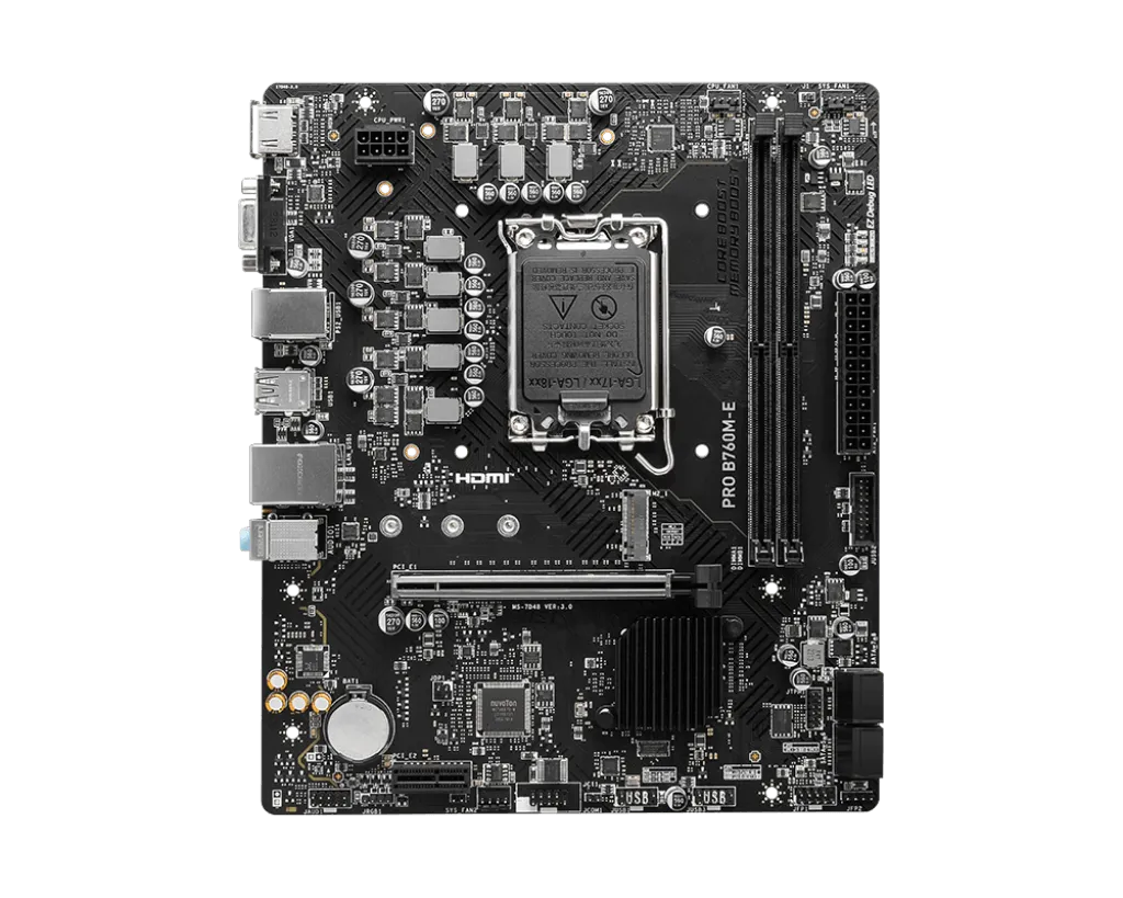 Mainboard MSI PRO B760M-E DDR5 - ảnh 3