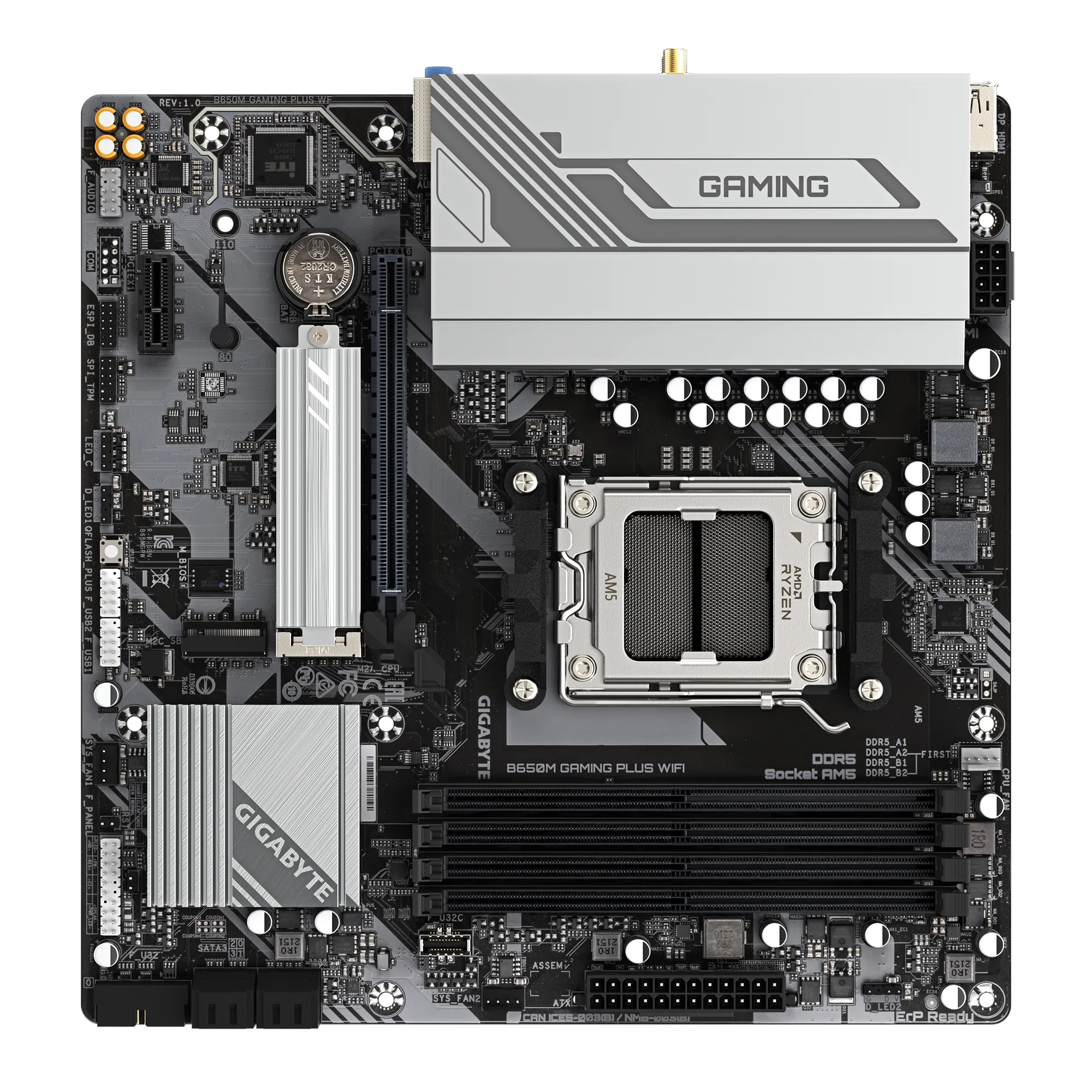 Mainboard Gigabyte B650M GAMING PLUS WIFI DDR5 - ảnh 5