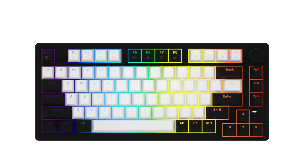 BÀN PHÍM CƠ DAREU EK75 WHITE BLACK DREAM SWITCH - ảnh 6