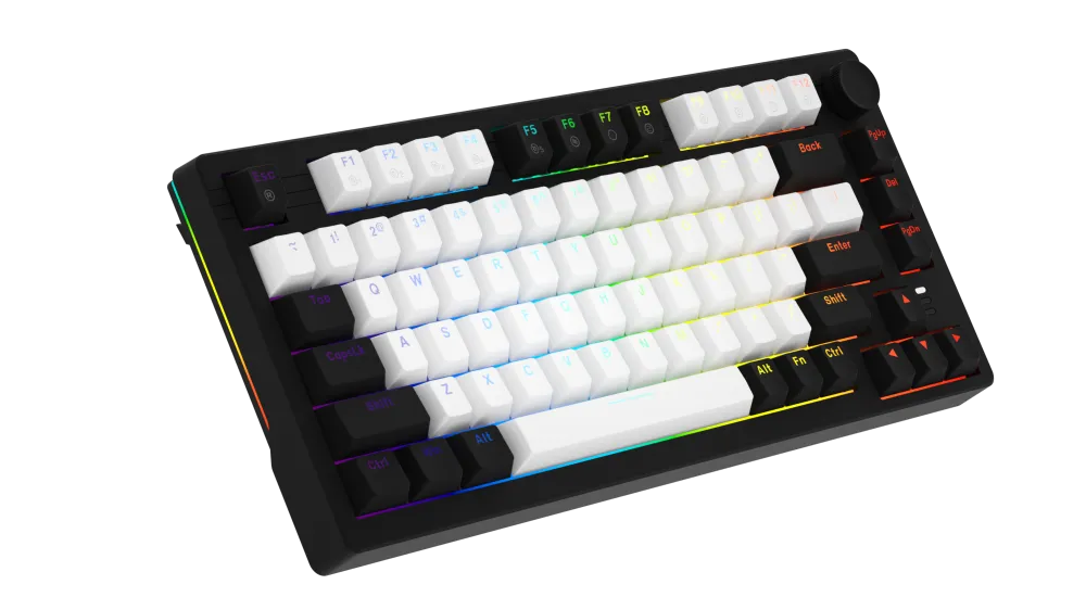 BÀN PHÍM CƠ DAREU EK75 WHITE BLACK DREAM SWITCH - ảnh 7