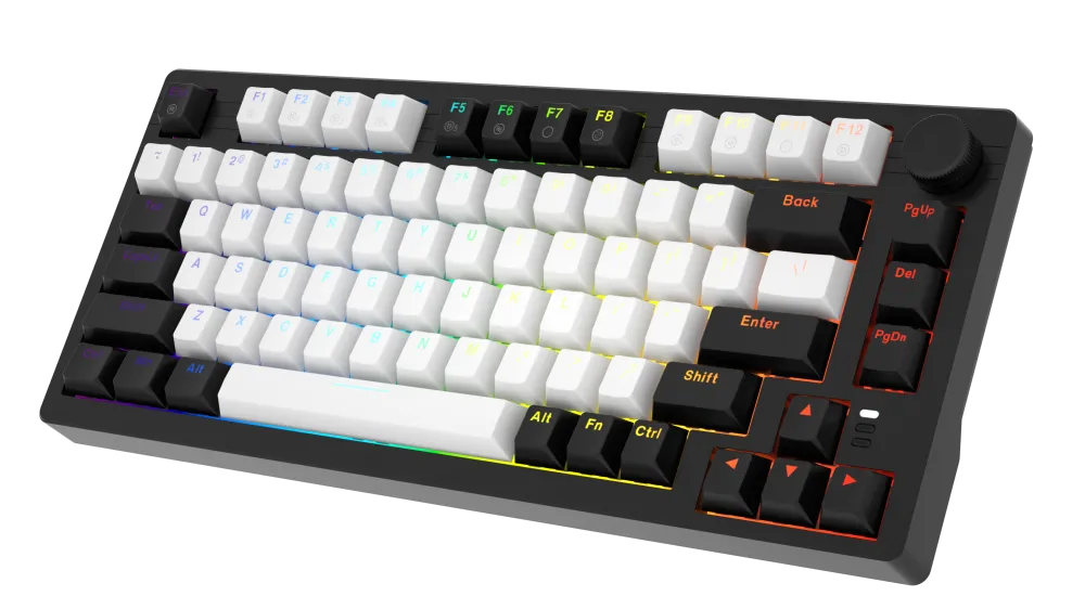 BÀN PHÍM CƠ DAREU EK75 WHITE BLACK DREAM SWITCH - ảnh 8