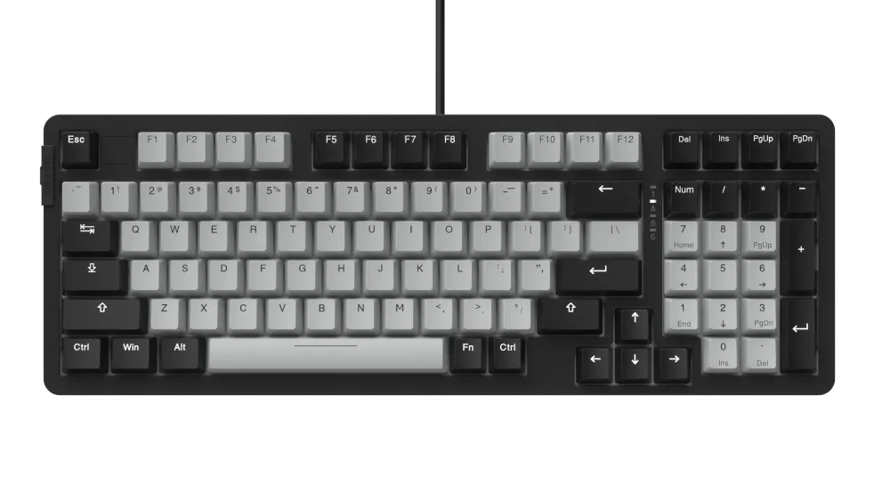 Bàn Phím Quang Cơ DAREU EK98X PBT BLACK-GREY - ảnh 2