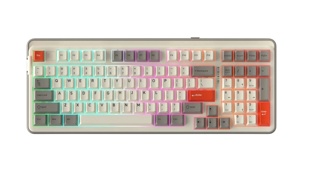 Bàn Phím Cơ Dareu EK98 Pro | Bluetooth, 2.4G, Wired | Cherry PBT | Led RGB - ảnh 7