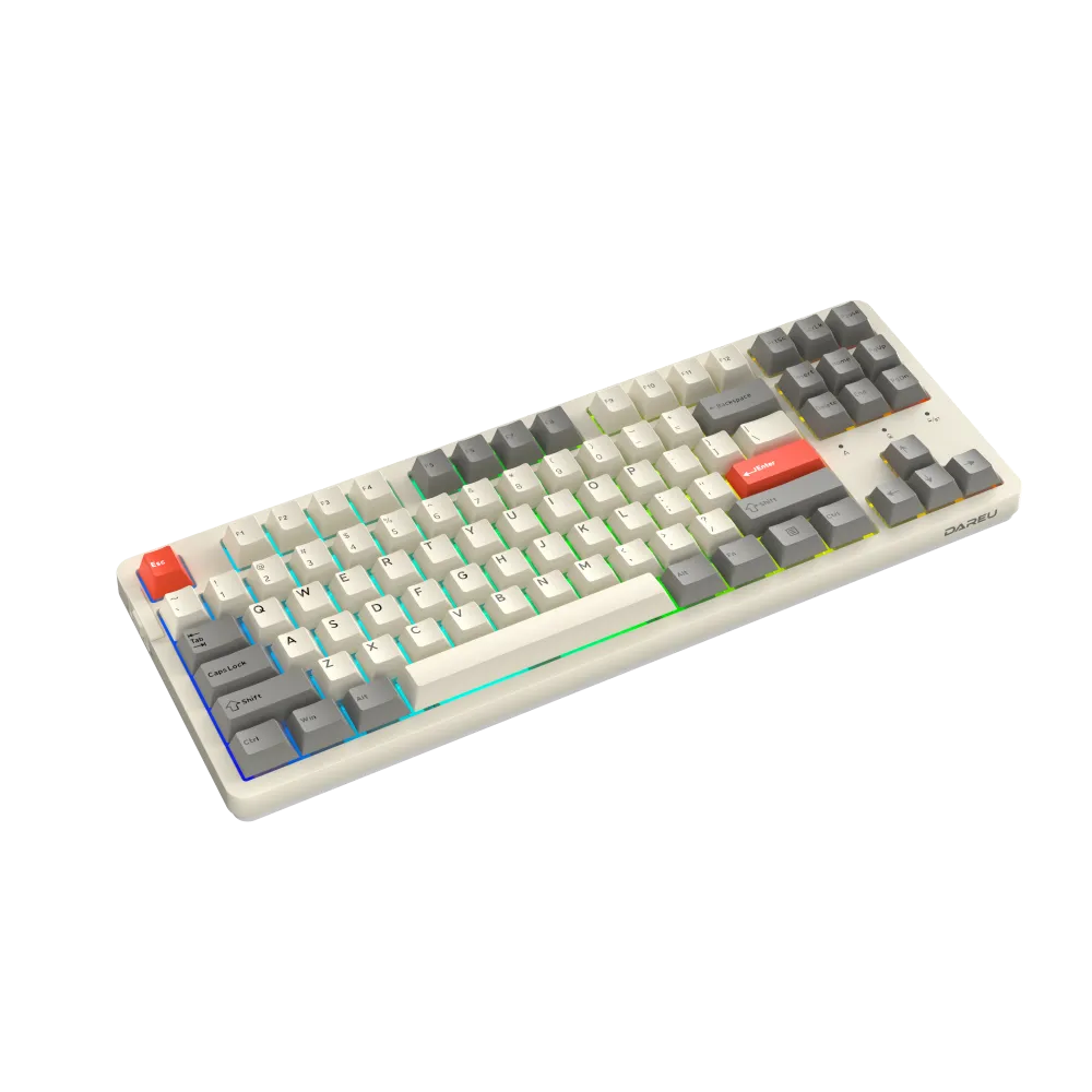 Bàn Phím Cơ Không Dây DAREU EK87 PRO | 3 Mode | Cherry PBT | Led RGB - ảnh 6