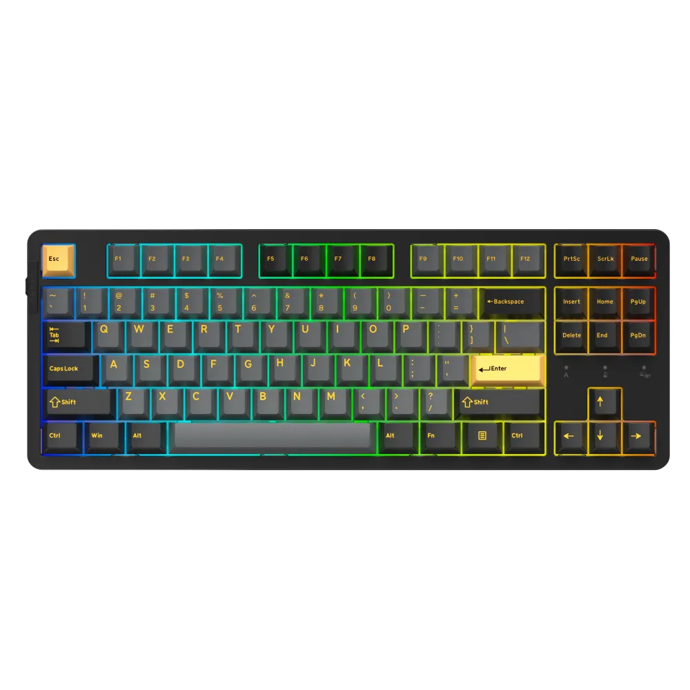 Bàn Phím Cơ Không Dây DAREU EK87 PRO | 3 Mode | Cherry PBT | Led RGB - ảnh 2