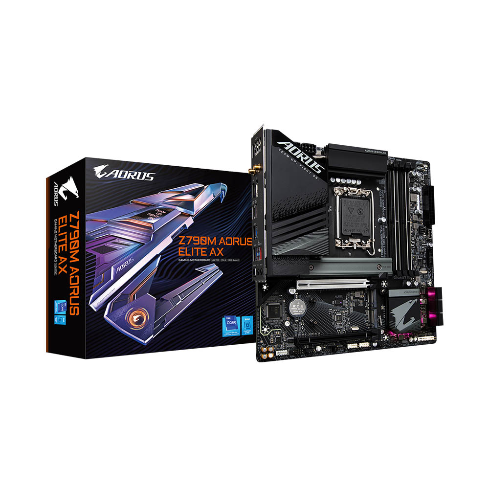 Mainboard GIGABYTE Z790M AORUS ELITE AX DDR5 - ảnh 3