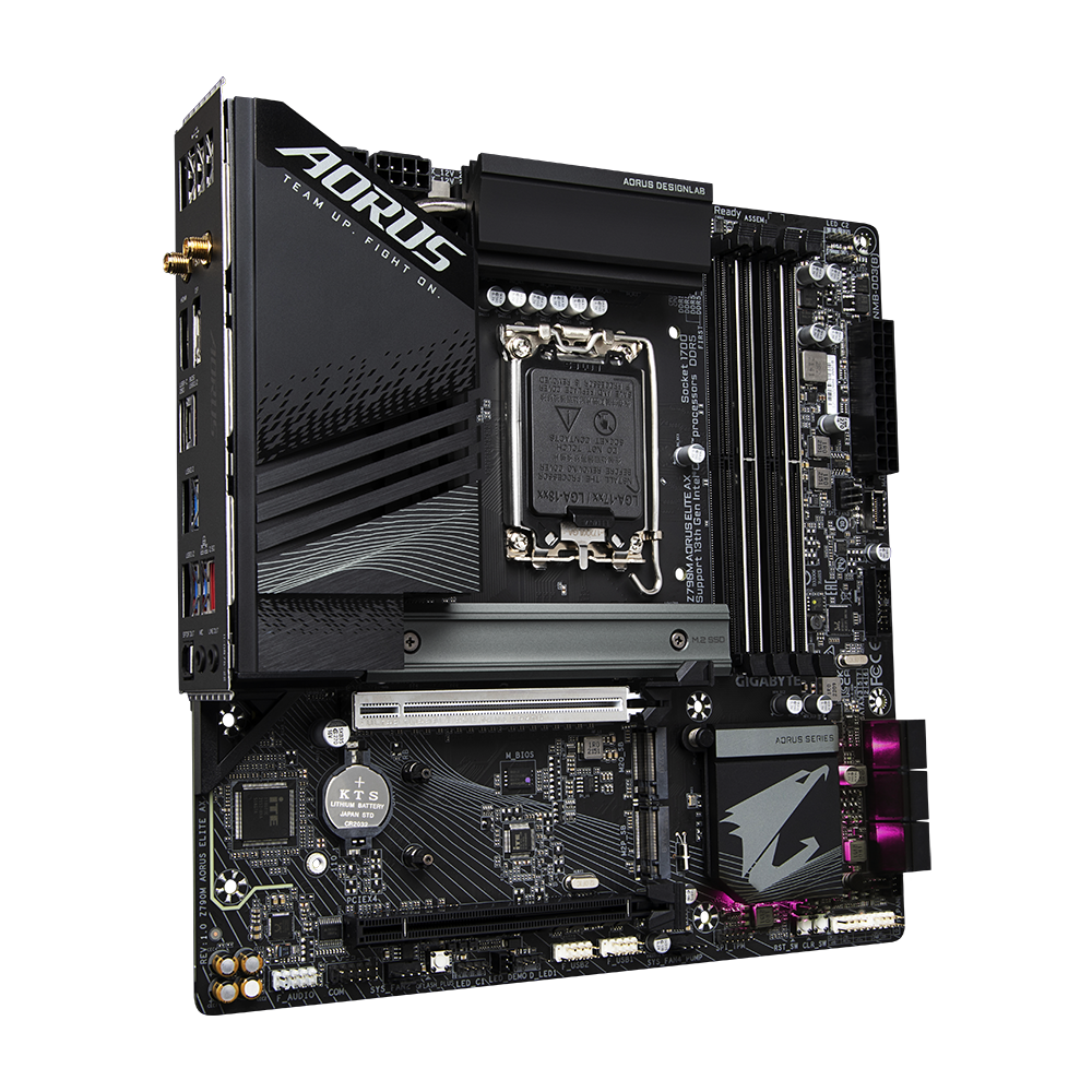 Mainboard GIGABYTE Z790M AORUS ELITE AX DDR5 - ảnh 5