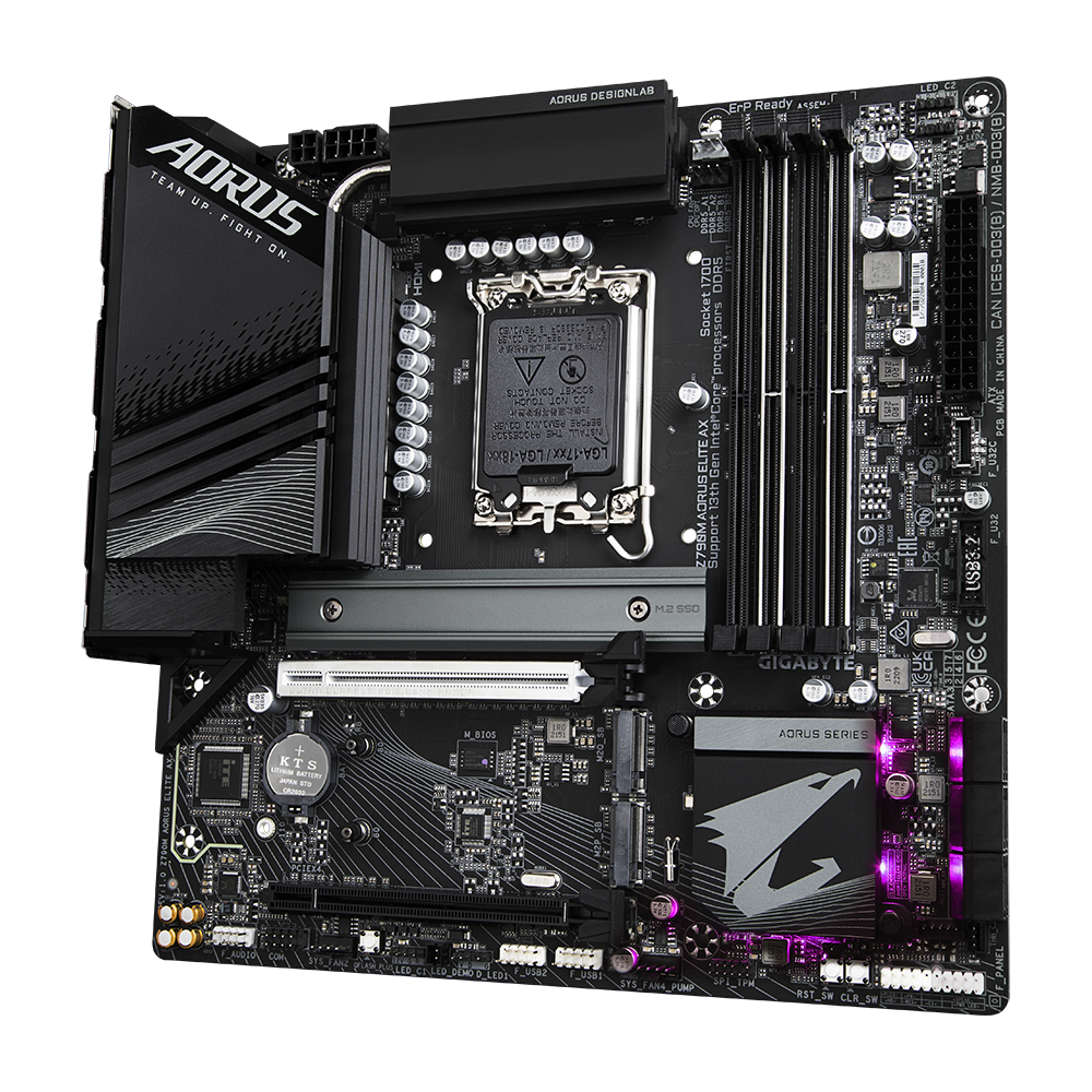 Mainboard GIGABYTE Z790M AORUS ELITE AX DDR5 - ảnh 6