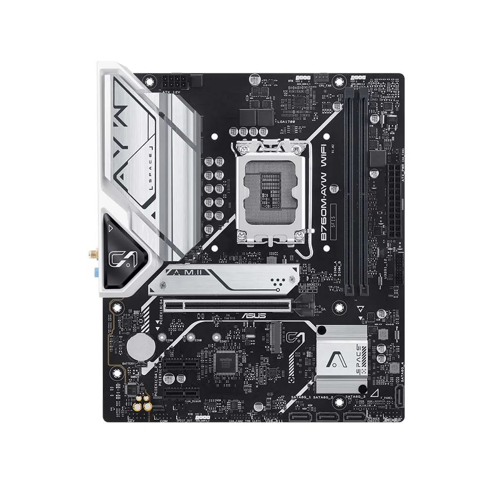 Mainboard Asus B760M-AYW WIFI | DDR5, M-ATX - ảnh 2