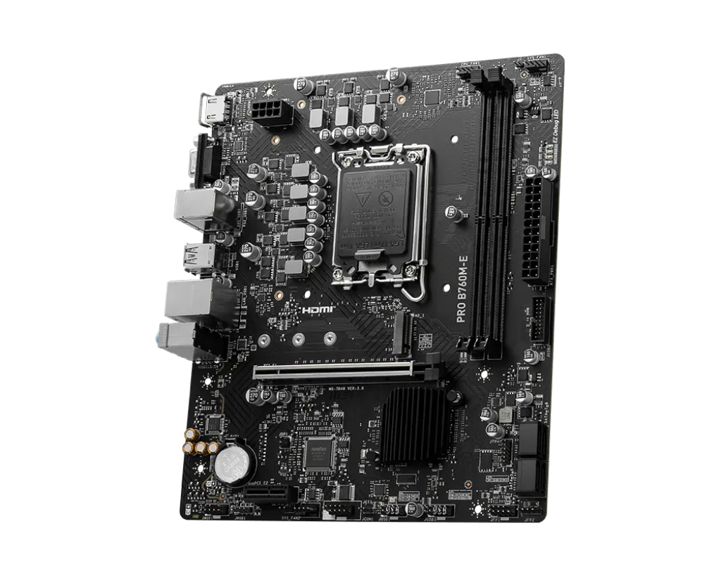 Mainboard MSI PRO B760M-E DDR5 - ảnh 4