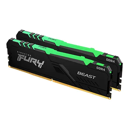 RAM máy tính Kingston Fury Beast 16GB 3200MHz DDR4 RGB (KF432C16BBA/16) - ảnh 5