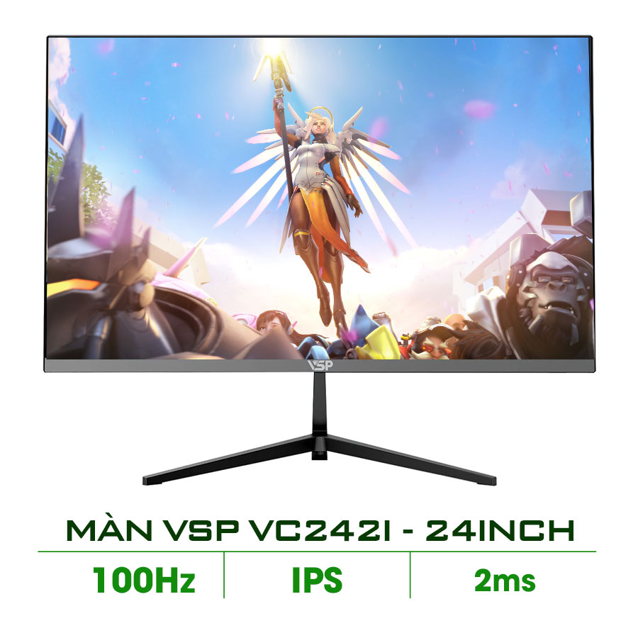 MÀN HÌNH VSP VC242I | 24INCH | IPS | 100HZ | 2MS - ảnh 7