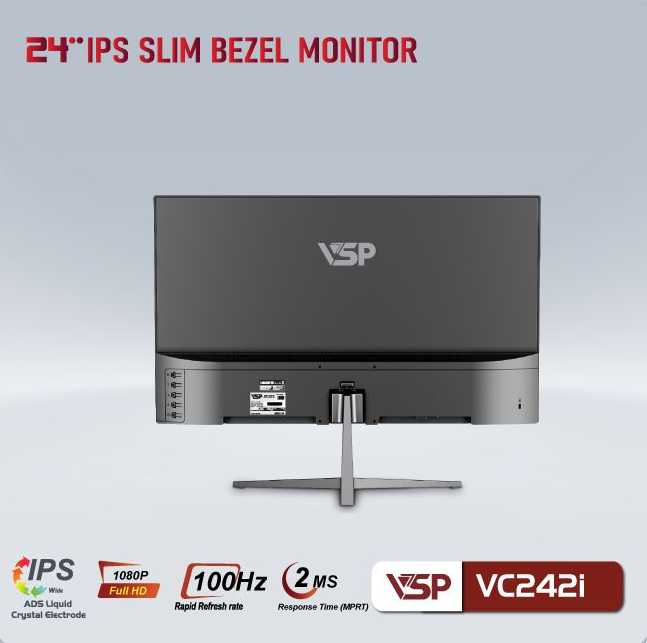 MÀN HÌNH VSP VC242I | 24INCH | IPS | 100HZ | 2MS - ảnh 6
