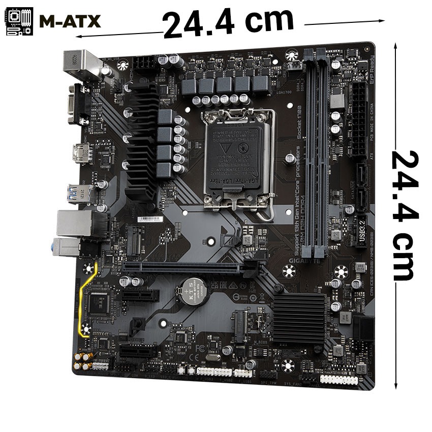 Mainboard Gigabyte B650M D2HP | SK AM5, DDR5 - ảnh 8