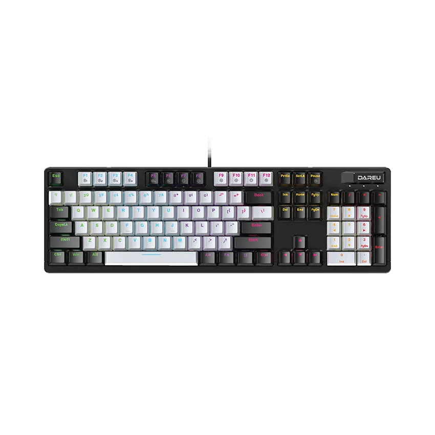 BÀN PHÍM QUANG CƠ DAREU EK1280X BLACK GREY OPTICAL SWITCH - ảnh 5