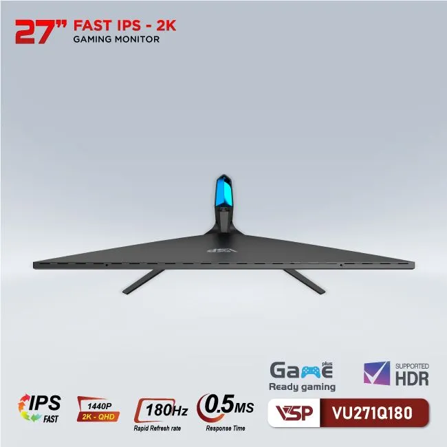 MÀN HÌNH VSP VU271Q180 27 inch | FAST IPS | 2K | 180HZ | 0.5ms - ảnh 6