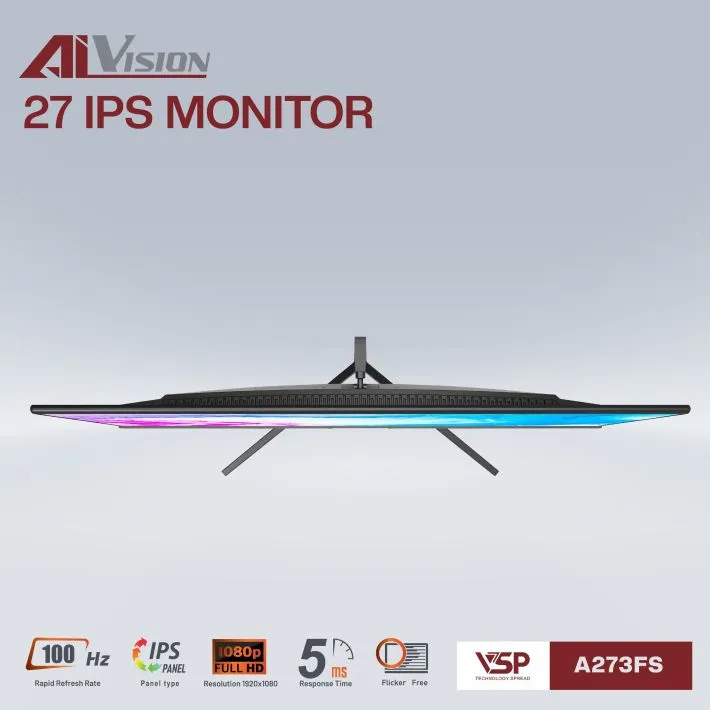 Màn hình AiVision A273FS | 27 inch | Full HD | IPS | 100Hz | 5ms - ảnh 4