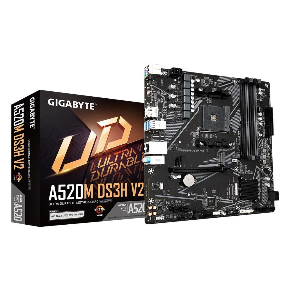 Mainboard Gigabyte A520M DS3H V2 REV 1.0 - ảnh 6