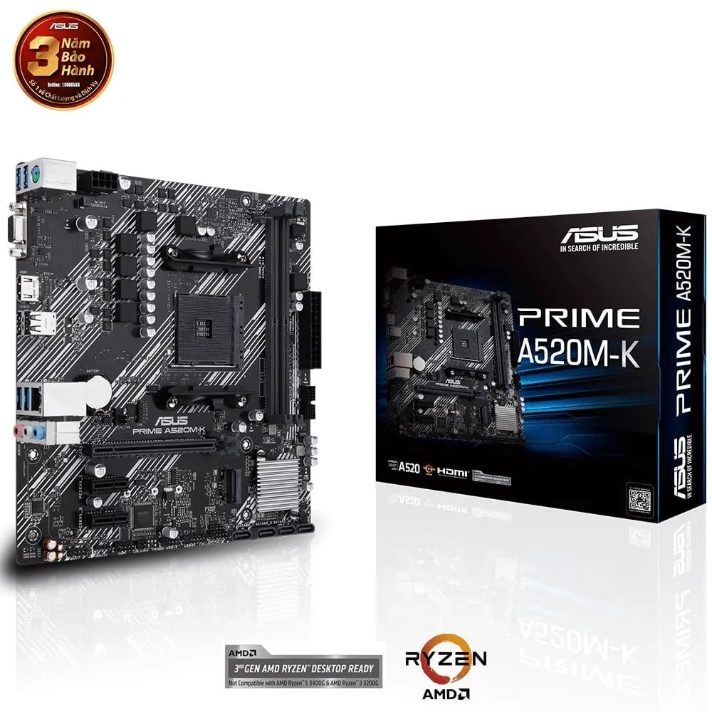 Mainboard ASUS PRIME A520M-K - ảnh 8