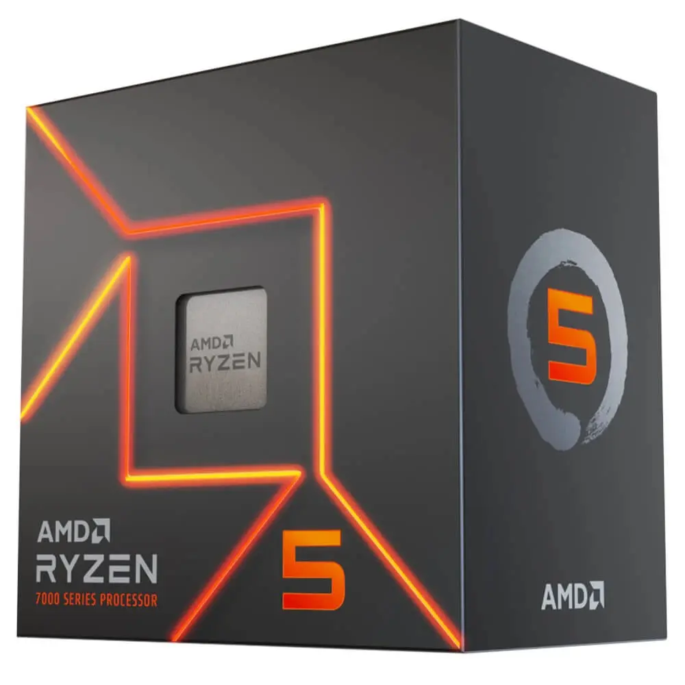 CPU AMD Ryzen 5 7500F 6C/12T Up to 5.1Ghz Box Chính Hãng