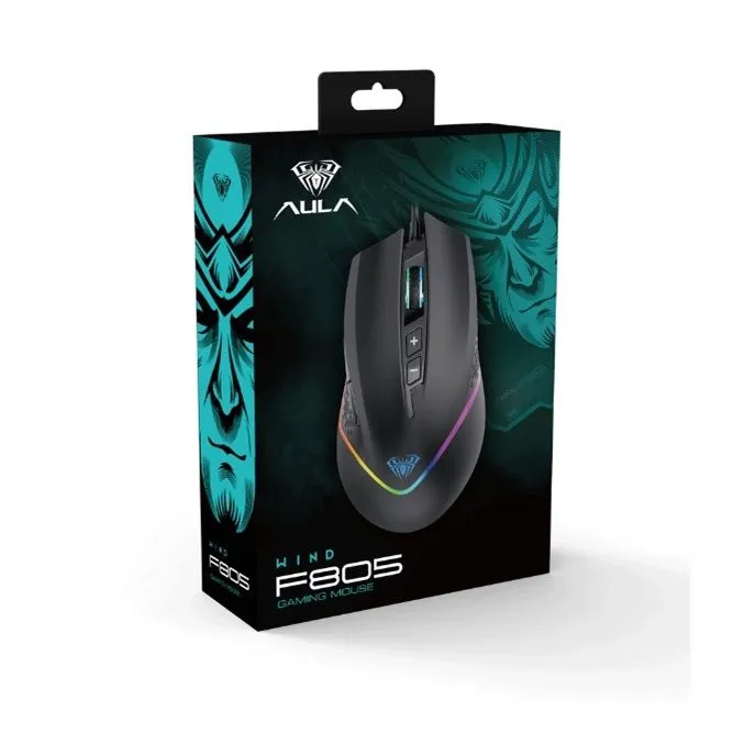 Chuột Gaming Aula F805 Black - ảnh 4