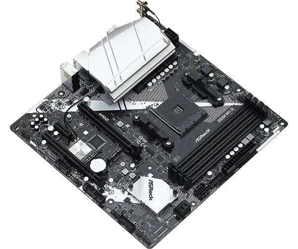 Maiboard ASRock B550M Wifi SE | SOCKET AM4 | M-ATX | 4 KHE RAM - ảnh 5