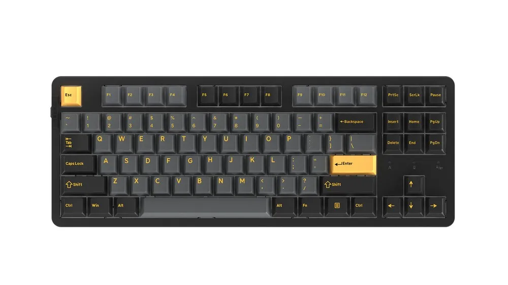 Bàn phím cơ DareU EK87 Pro | Black Golden | Cloud switch | Triple Mode - ảnh 4