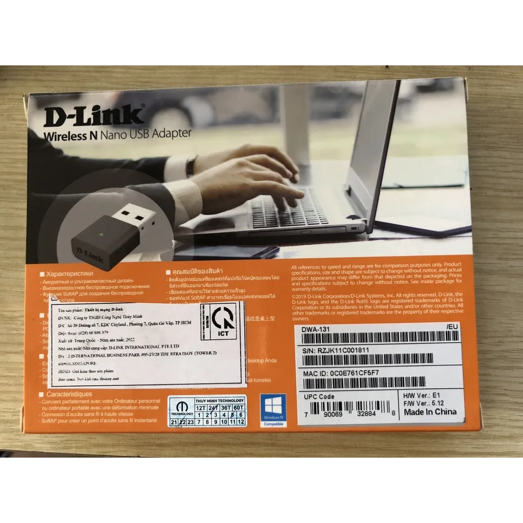 USB D-Link Wireless N USB Adapter DWA 131 - ảnh 6
