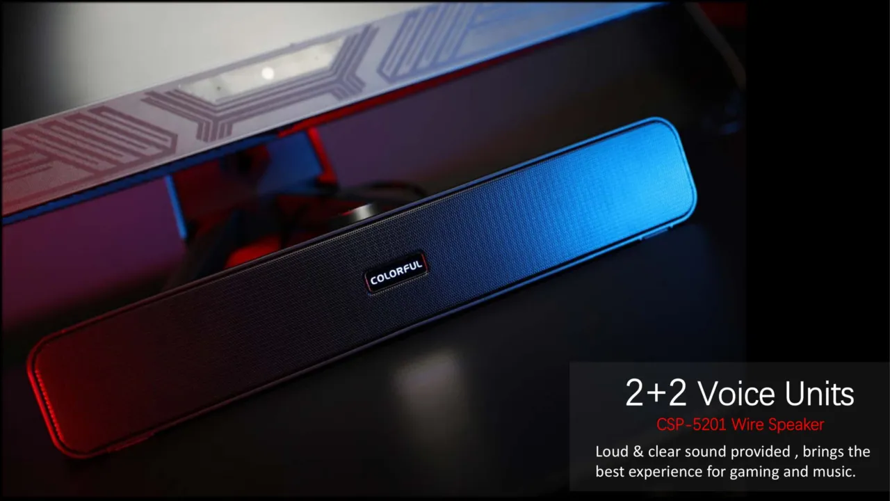LOA COLORFIRE CSP-5201 Desktop Speaker - ảnh 2