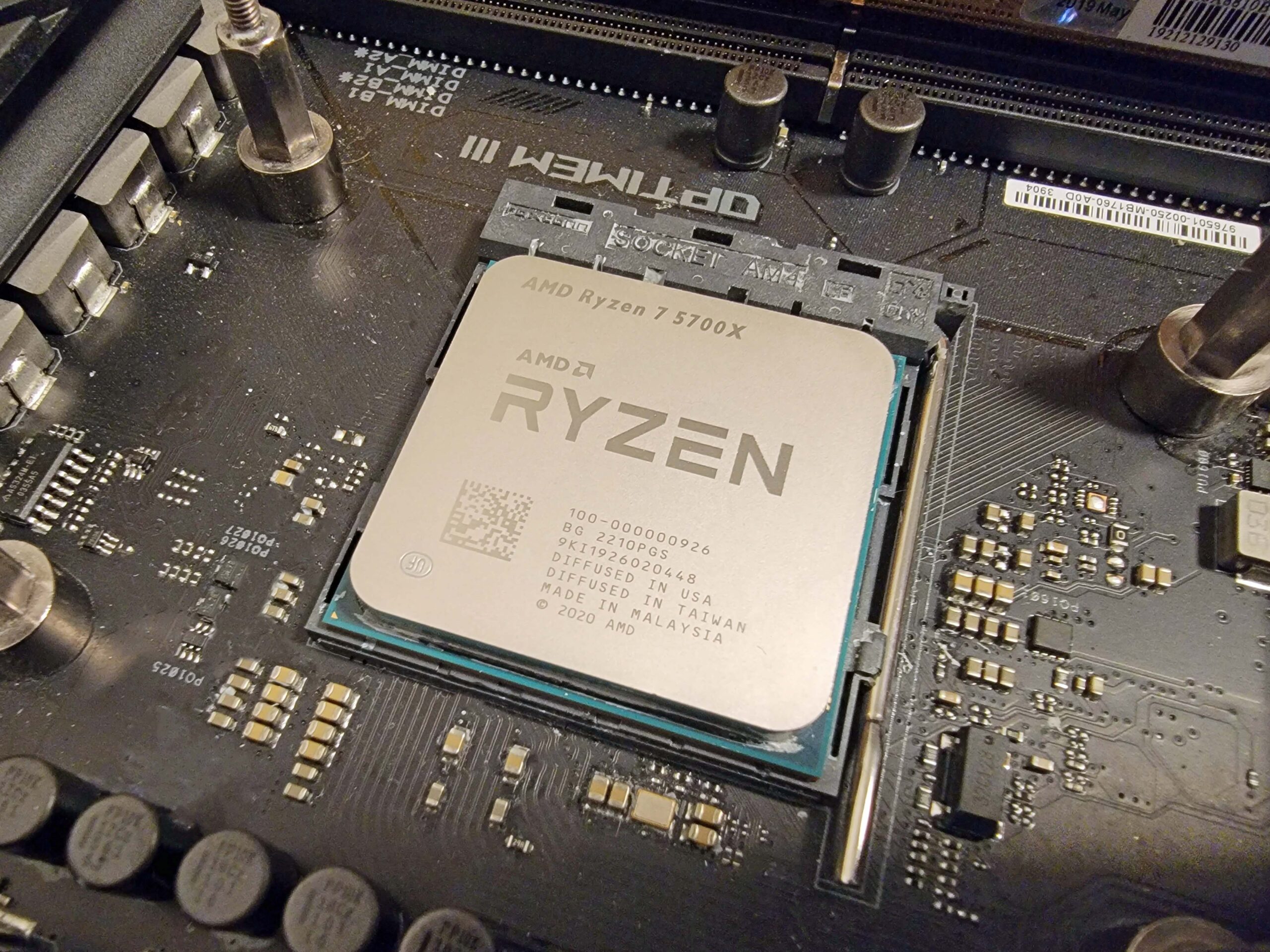 Bộ vi xử lý CPU AMD Ryzen 7 5700X / 3.4GHz Boost 4.6GHz / 8 nhân 16 luồng / 32MB / AM4 - ảnh 5
