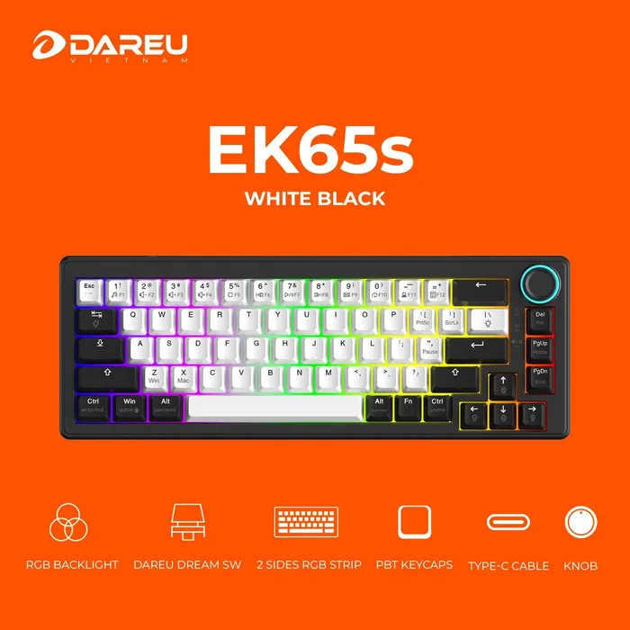 Bàn phím cơ Gaming DAREU EK65s Dream Switch - ảnh 9