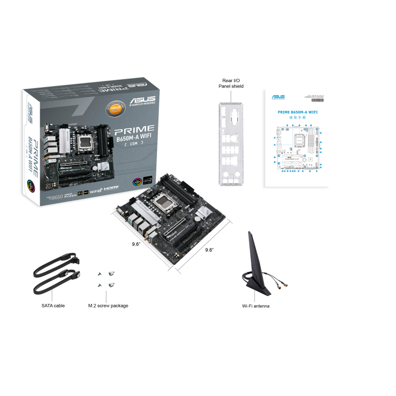 Mainboard Asus PRIME B650M-A WIFI-CSM DDR5 - ảnh 5