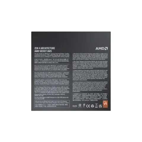 CPU AMD Ryzen 5 7600 | 3.8GHz Turbo 5.1GHz | 6 nhân 12 luồng | 38MB, AM5 - ảnh 5
