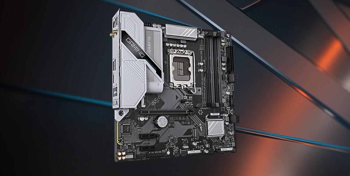 Mainboard Gigabyte B760M Gaming Plus Wifi D4 | LGA 1700, 4 x DDR4 - ảnh 2