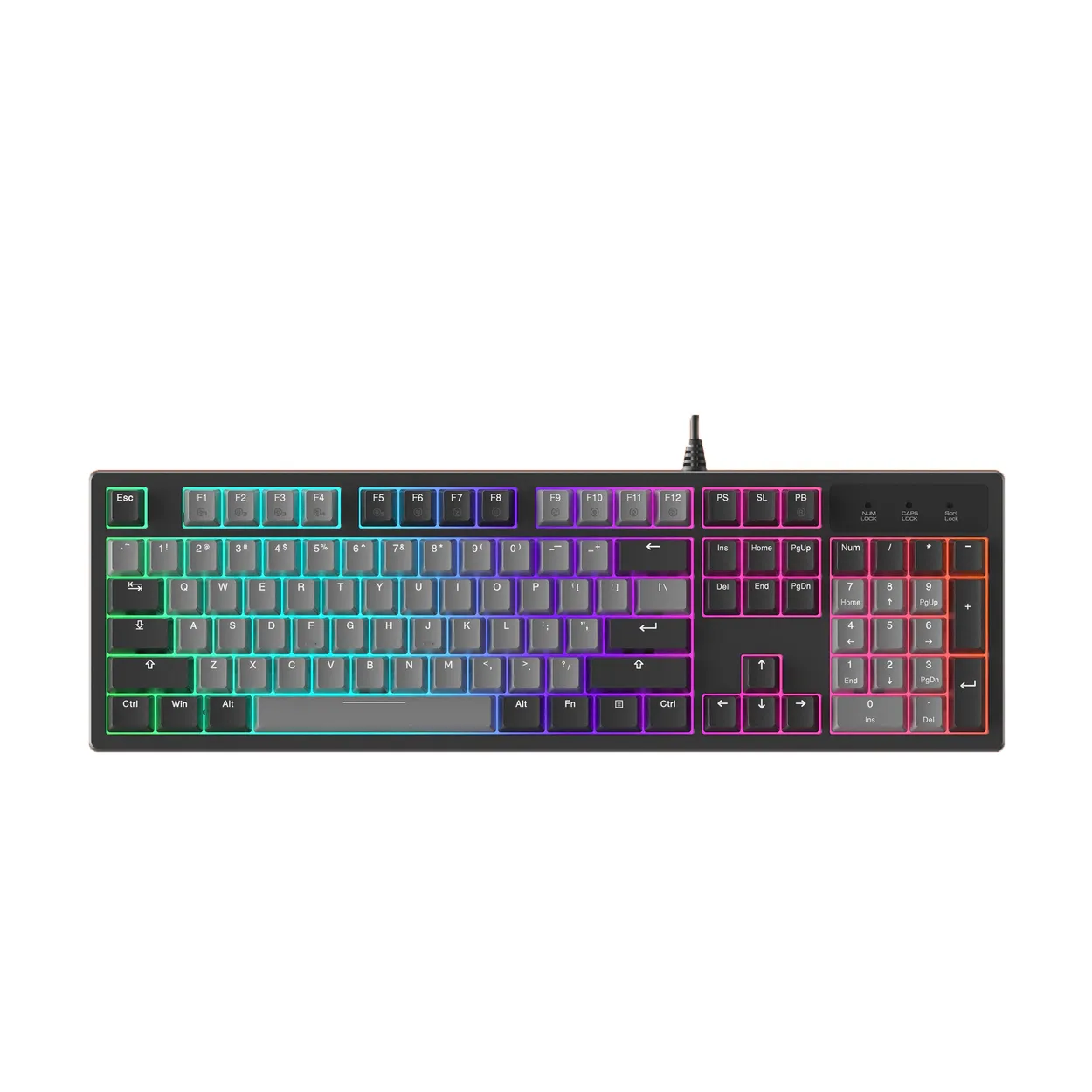 Bàn Phím Cơ DAREU EK104 GREY x BLACK - ảnh 2