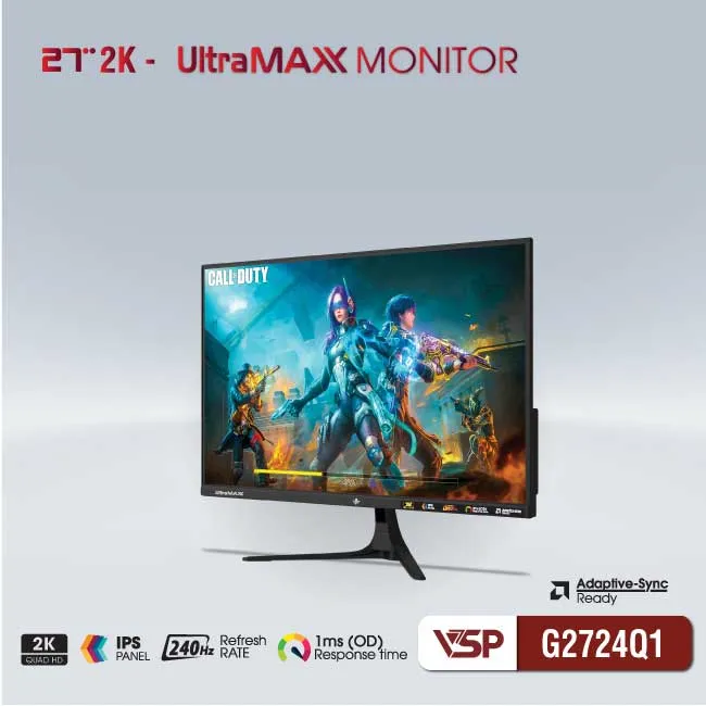 MÀN HÌNH VSP G2724Q1 | 27 inch | 2K | IPS | 240Hz - ảnh 2