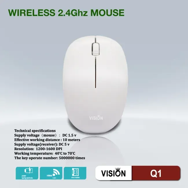 Chuột máy tính không dây VISION Q1 - ảnh 2