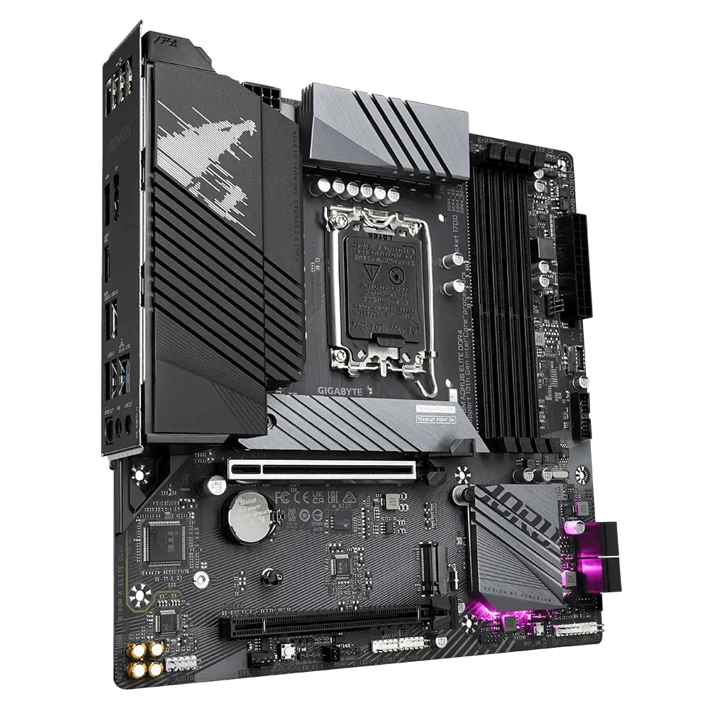Mainboard Gigabyte B760M AORUS ELITE DDR4 - ảnh 4
