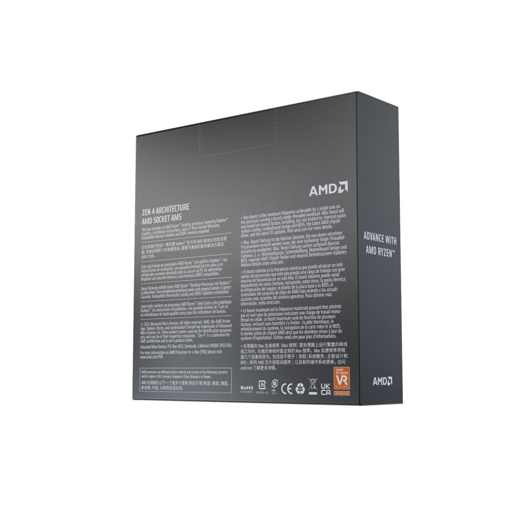 CPU AMD Ryzen 5 7600X / 4.7GHz Boost 5.3GHz / 6 nhân 12 luồng / AM5 - ảnh 4