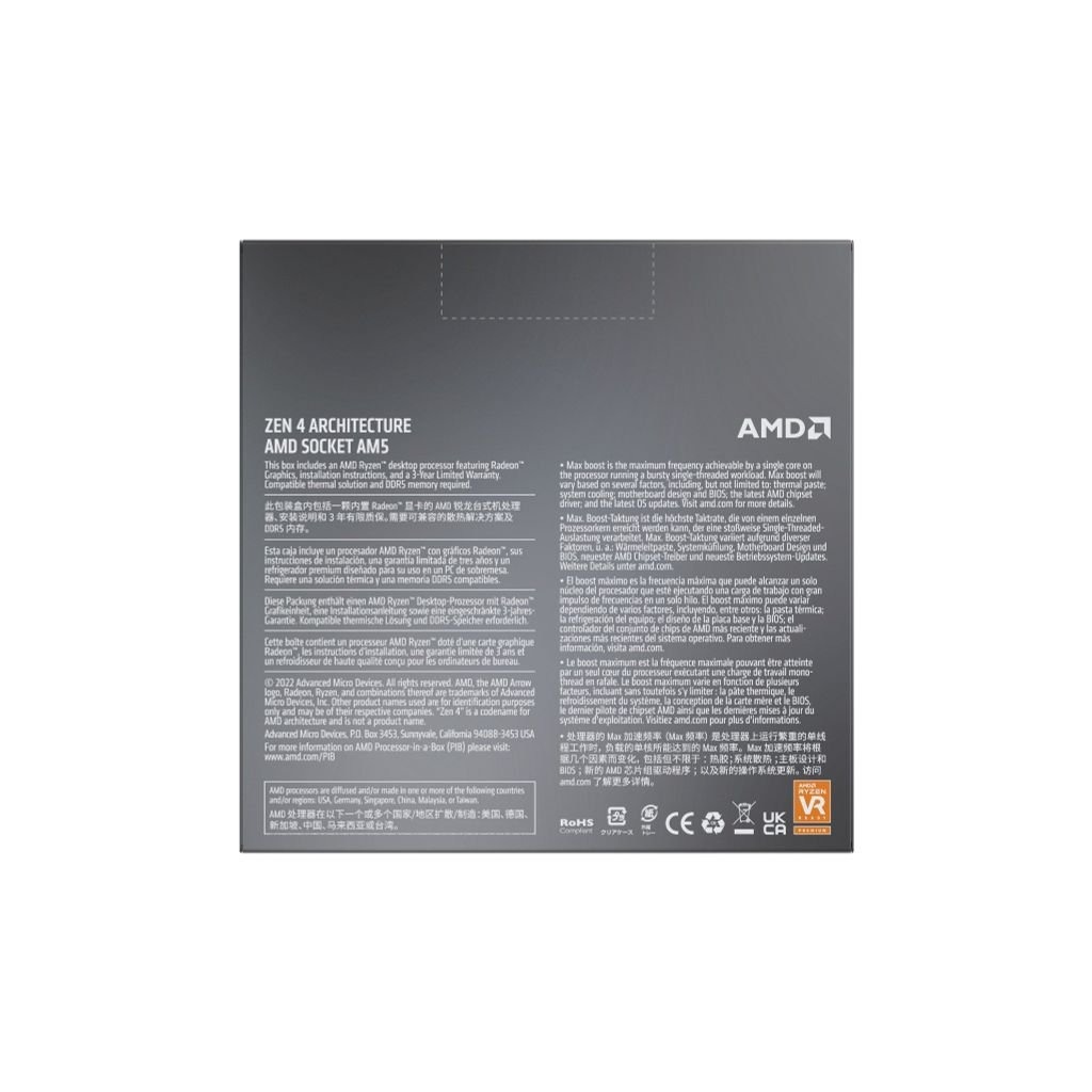 CPU AMD Ryzen 5 7600X / 4.7GHz Boost 5.3GHz / 6 nhân 12 luồng / AM5 - ảnh 5