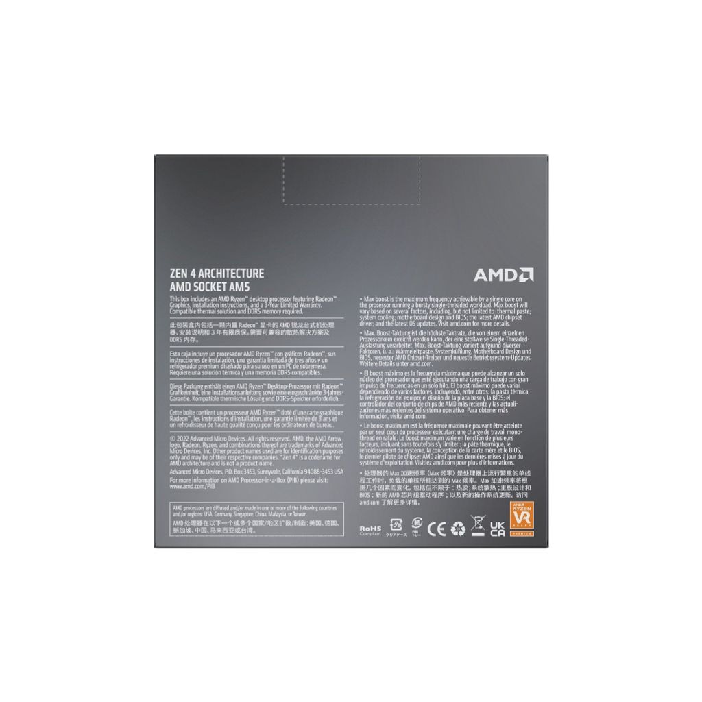 CPU AMD Ryzen 7 7700X / 4.5GHz Boost 5.4GHz / 8 nhân 16 luồng / 40MB - ảnh 5