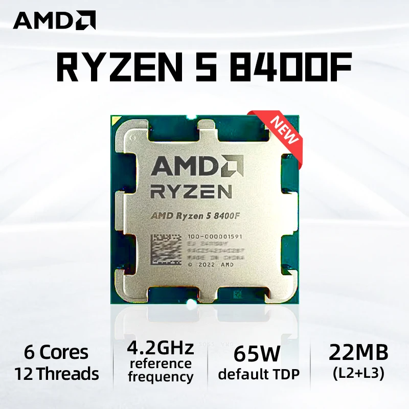 CPU AMD Ryzen 5 8400F | 4.2GHz Boost 4.7GHz | 22MB | AM5 - ảnh 5
