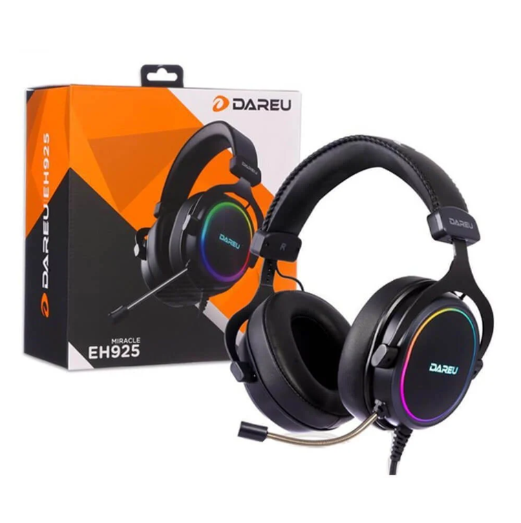 Tai nghe DAREU EH925 7.1 BLACK RGB - ảnh 2