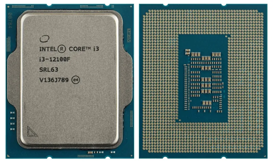 CPU Intel Core i3 12100F 3.3GHz (Socket 1700, 4 nhân 8 luồng 12Mb) TRAY - ảnh 3